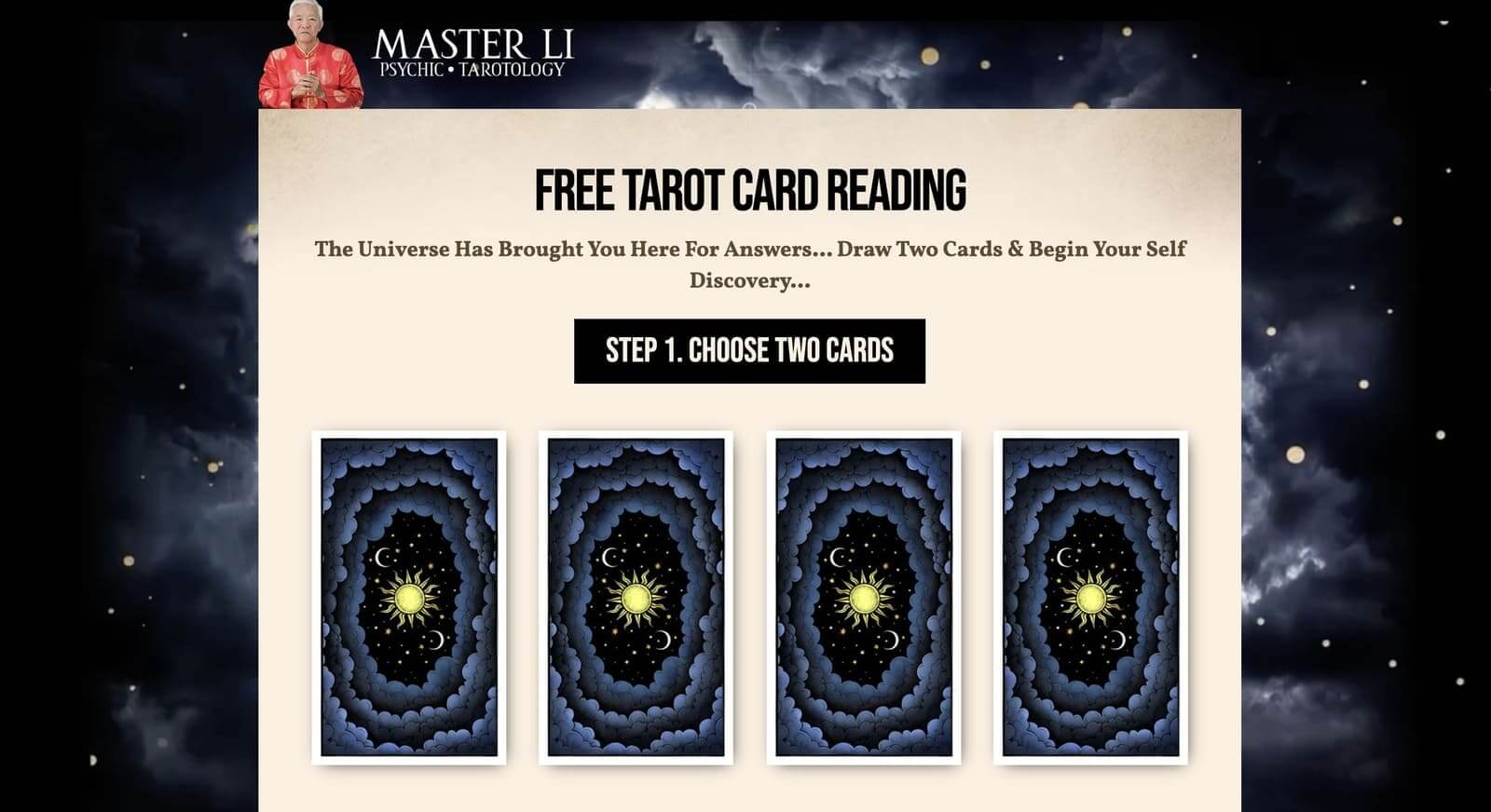 Master Li Tarot Image