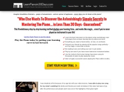 Learn Piano In 30 Days Reviews