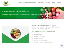 Vegan Health Resource Reviews